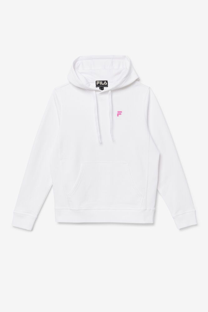 Fila Hoodie Womens White - Phoenix - Philippines 0954832-OE